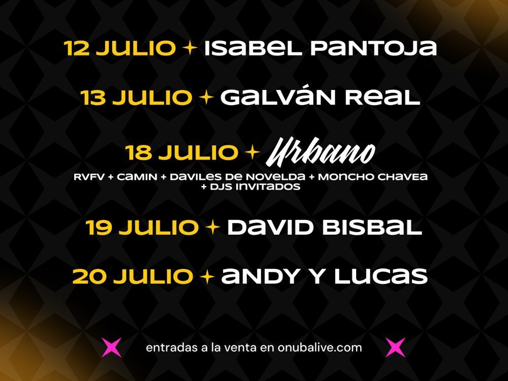 ONUBA LIVE, nuevo ciclo de conciertos en Huelva